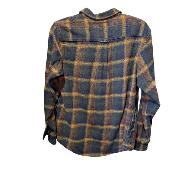 Orvis Plaid Flannel Button Down Shirt W/Side Pockets Size L - Picture 2 of 12